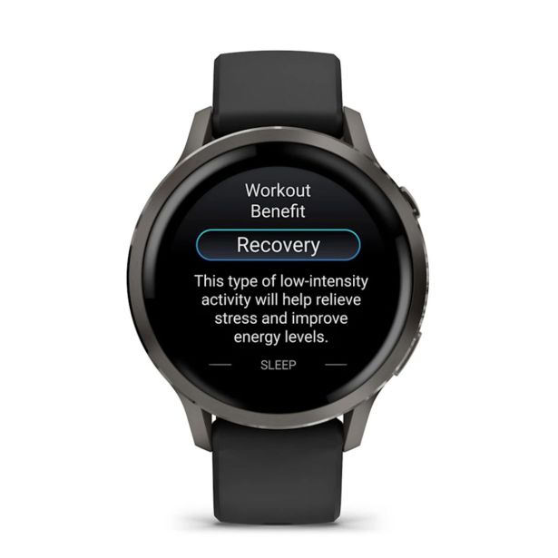 PAMETNA URA GARMIN VENU 4 (41MM), BLACK W/ SLATE + BLACK