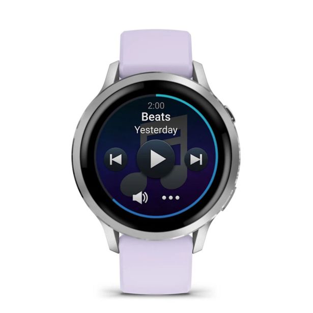 PAMETNA URA GARMIN VENU 4 (41MM) GRAY W/ SILVER + PERIWINKLE