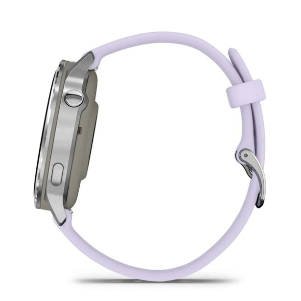 PAMETNA URA GARMIN VENU 4 (41MM) GRAY W/ SILVER + PERIWINKLE
