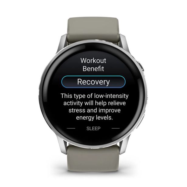 PAMETNA URA GARMIN VENU 4 (45MM), BLACK W/ SILVER + GRAY