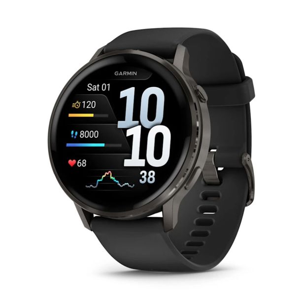PAMETNA URA GARMIN VENU 4 (45MM), BLACK W/ SLATE + BLACK