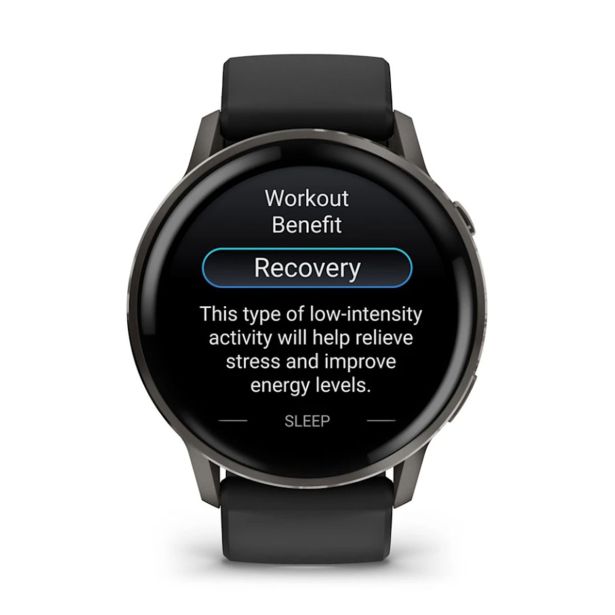 PAMETNA URA GARMIN VENU 4 (45MM), BLACK W/ SLATE + BLACK