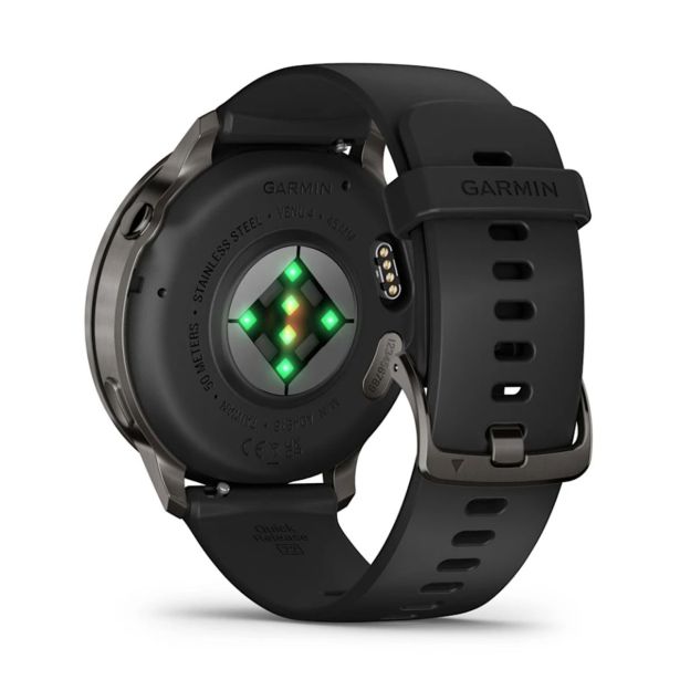 PAMETNA URA GARMIN VENU 4 (45MM), BLACK W/ SLATE + BLACK