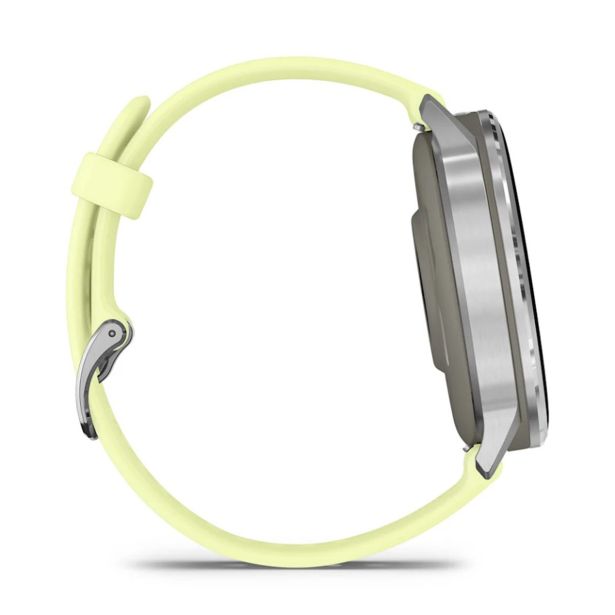 PAMETNA URA GARMIN VENU 4 (45MM), GRAY W/ SILVER + CITRON