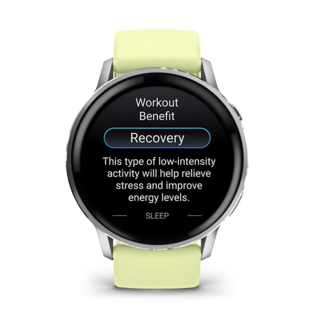 PAMETNA URA GARMIN VENU 4 (45MM), GRAY W/ SILVER + CITRON