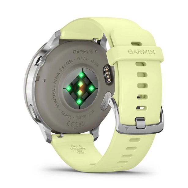 PAMETNA URA GARMIN VENU 4 (45MM), GRAY W/ SILVER + CITRON