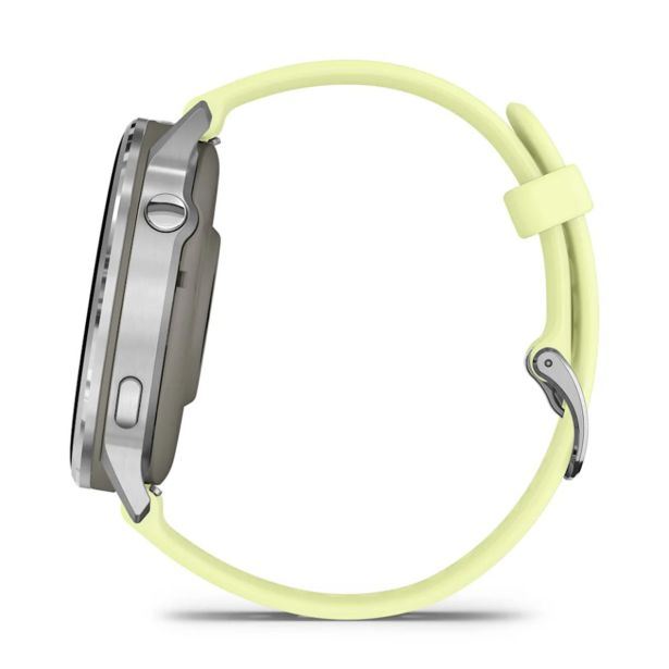 PAMETNA URA GARMIN VENU 4 (45MM), GRAY W/ SILVER + CITRON