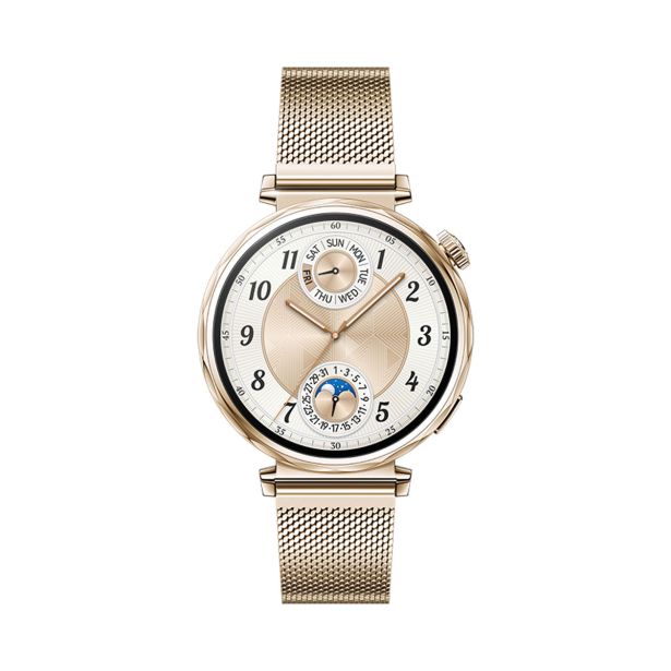 PAMETNA URA HUAWEI WATCH GT 5 41MM GOLD MILANESE STRAP ZLATA