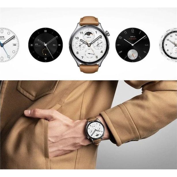 PAMETNA URA XIAOMI WATCH S1 PRO SREBRNA