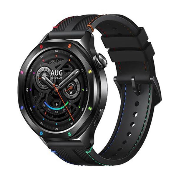 PAMETNA URA XIAOMI WATCH S4 ČRNO-MAVRIČNA