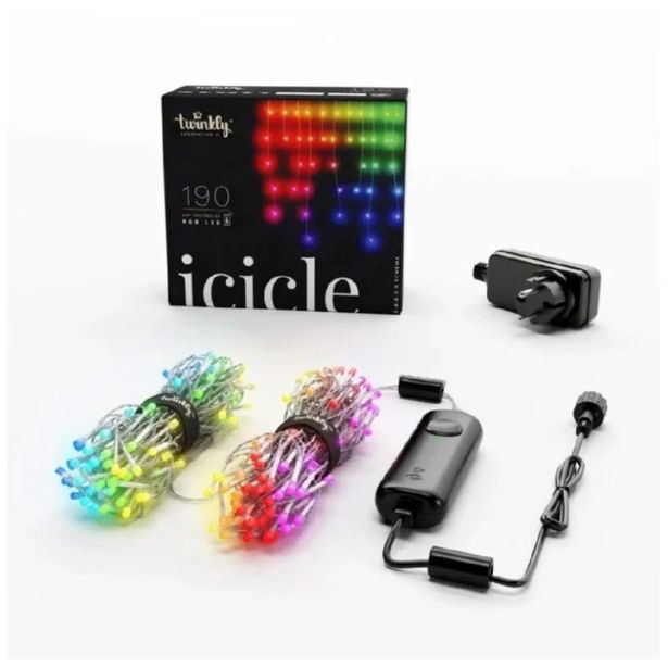 PAMETNE LUČKE TWINKLY 190 - ICYCLE, PROZORNA ŽICA