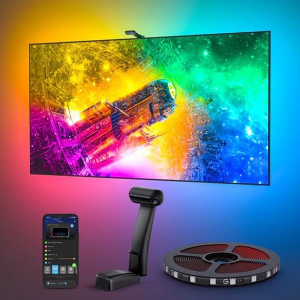 PAMETNI LED TRAK GOVEE ENVISUAL TV OSVETLITEV OZADJA 2 KAMERI