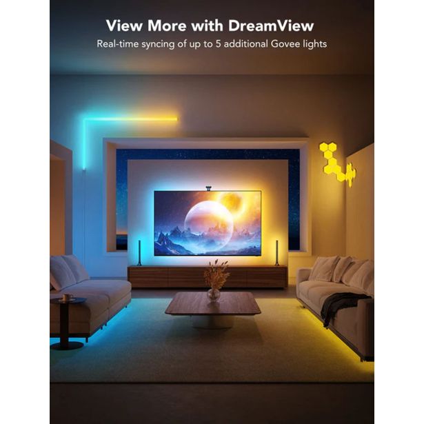 PAMETNI LED TRAK GOVEE ENVISUAL TV OSVETLITEV OZADJA 2 KAMERI
