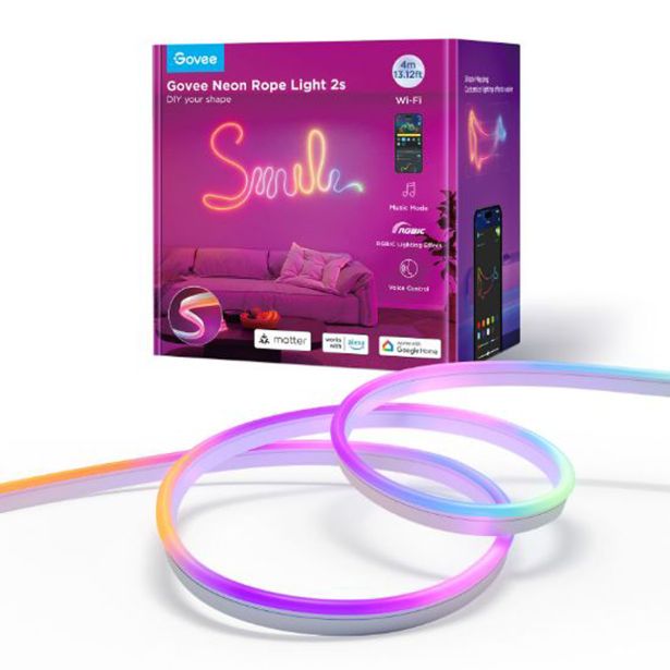 PAMETNI LED TRAK GOVEE NEON ROPE 2-4M BEL
