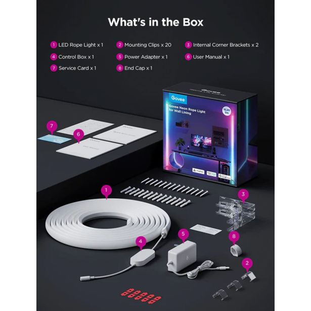 PAMETNI LED TRAK GOVEE NEON SVETLOBNI TRAK