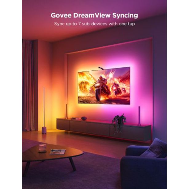 PAMETNI LED TRAK GOVEE TV OSVETLITEV OZADJA 3 LITE 75-85