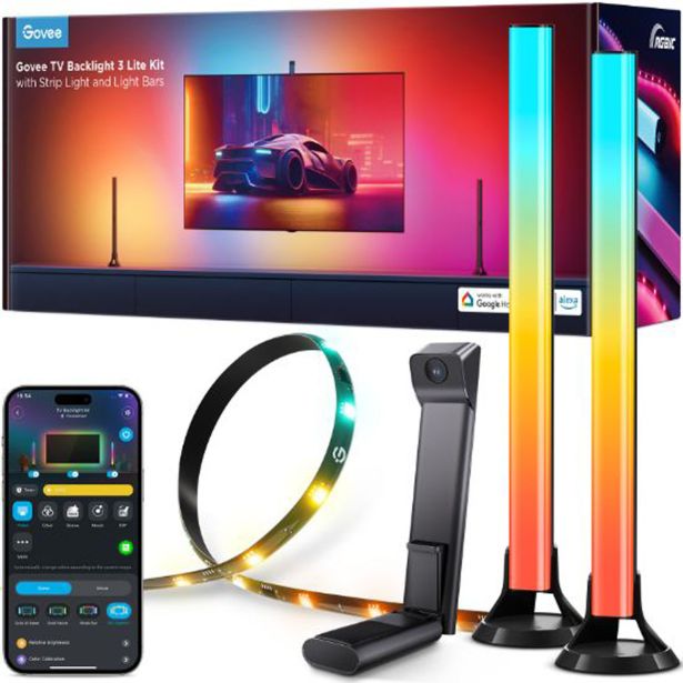 PAMETNI LED TRAK GOVEE TV OSVETLITEV OZADJA 3 LITE SET