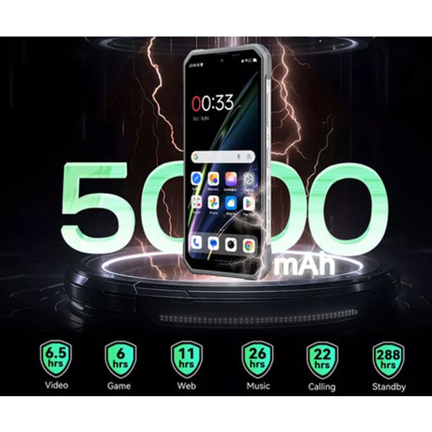 PAMETNI MOBILNI TELEFON BLACKVIEW FORT 100 COSMIC BLACK ROBUSTNI TELEFON