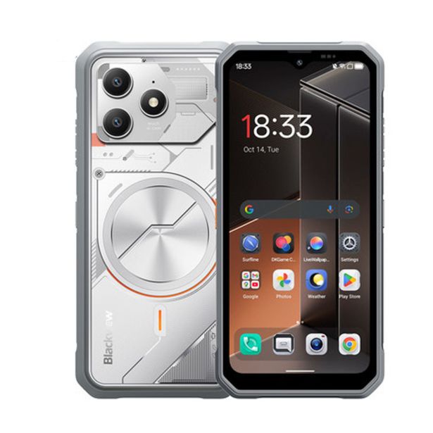 PAMETNI MOBILNI TELEFON BLACKVIEW FORT 100 LUNAR WHITE ROBUSTNI TELEFON