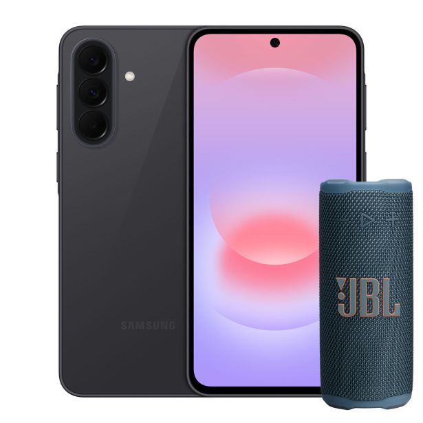 PAMETNI MOBILNI TELEFON SAMSUNG GALAXY A37 128GB TEMNO SIVA + JBL GRIP BL