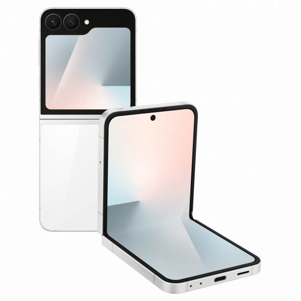 PAMETNI MOBILNI TELEFON SAMSUNG GALAXY Z FLIP7 FE 256GB BELA