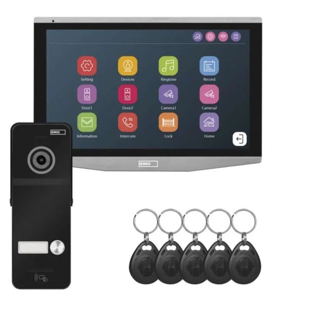 PAMETNI VIDEO DOMOFON EMOS GOSMART SET 7 IP-750A, WIFI