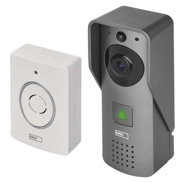PAMETNI VIDEO DOMOFON EMOS VIDEO ZVONEC WIFI IP-09C