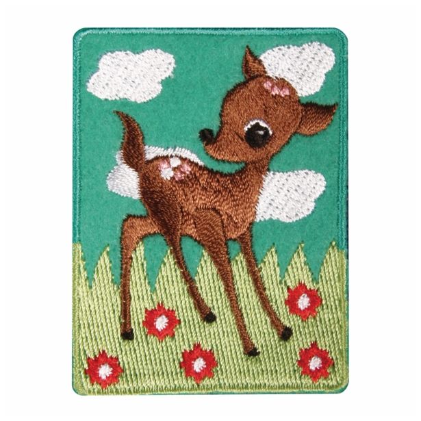 PAPIR, FILC, PENA, KREP RAYHER MOTIV ZA TEKSTIL, BAMBI 5.5X6X5CM