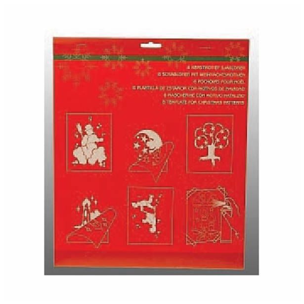 PAPIRNATA DEKORACIJA KOOPMAN ŠABLONE ZA RISANJE 6/1