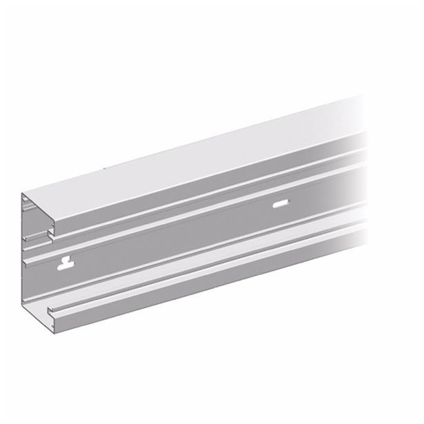 PARAPETNI KANAL MODUL OSNOVA KANALA MA ES AL 130X65 SREBRN L=2M