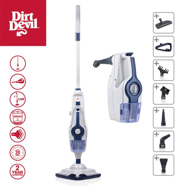 PARNI ČISTILNIK DIRT DEVIL DD7003 2V1