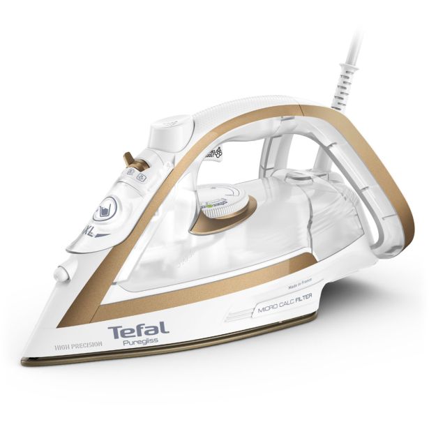 PARNI LIKALNIK TEFAL PUREGLISS FV8042E0,2900W, IZHOD PARE 50 G/MIN, UDAR PARE 270 G/MIN,  IZJEMNO DRSENJE.