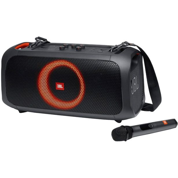 BLUETOOTH KARAOKE JBL ZVOČNIK PARTYBOX GO ČRN