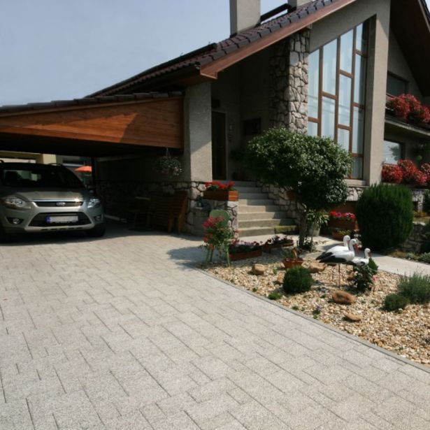 BETONSKI TLAKOVEC SEMMELROCK PASTELLA KOMBINIR. OBLIKA SVETLO SIVA