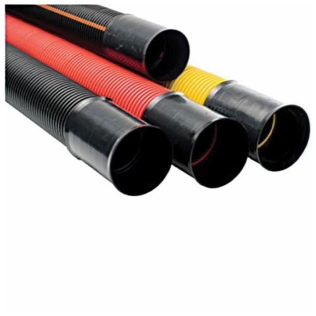 PE DVOSLOJNA KABELSKA CEV MAPI PIPE MAPITEL DWP 125X6000 RDEČA V PALICI