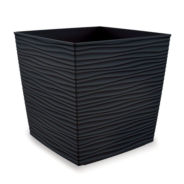 PE ZUNANJI LONEC BLUMAX AURORA CUBE 30X30X29H ANTRACIT