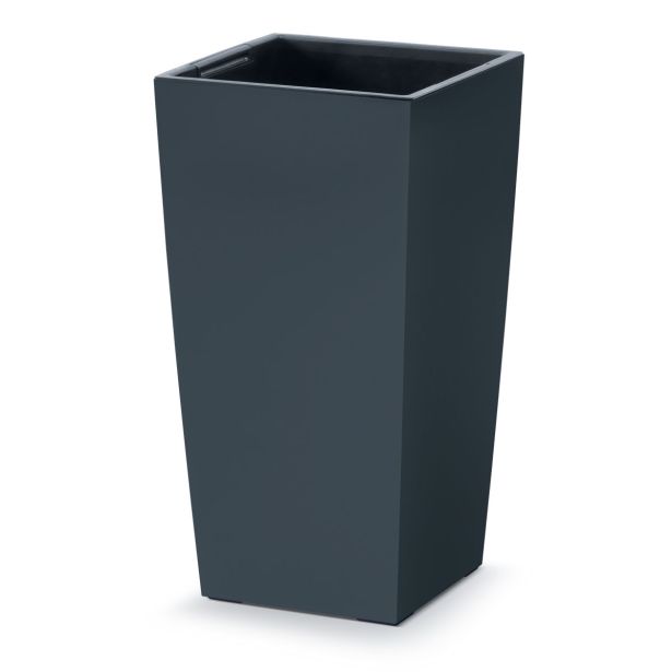 PE ZUNANJI LONEC PROSPERPLAST URBI KVADRATEN ANTRACIT 295X295X550 MM