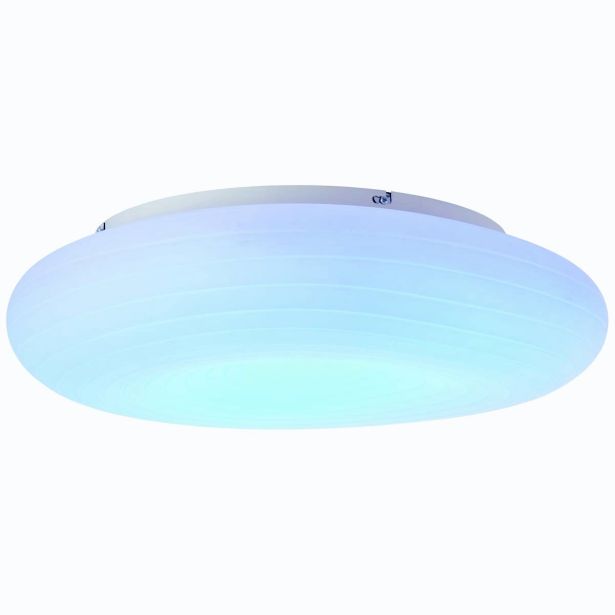 NADGRADNA STROP. SVETILKA PEBBLES 1X42W CCT, DIM, RGB, DALJ.UPR.