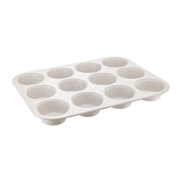 PEKAČ AMBITION 35X26.5X3 CM NATURE ZA 12 MUFFINOV