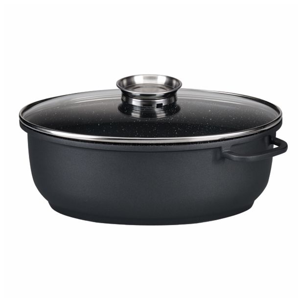 PEKAČ ELO 34X22 CM INDUCTO Z AROMAT POKROVOM