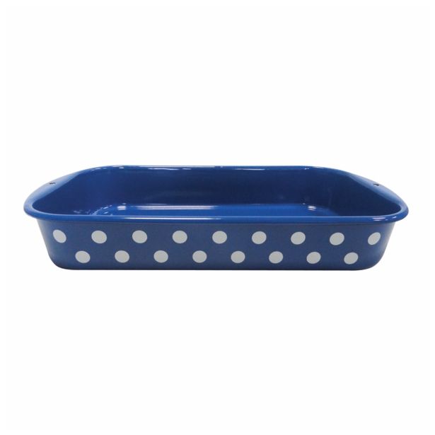 PEKAČ EMO 36 CM POLKA MODER