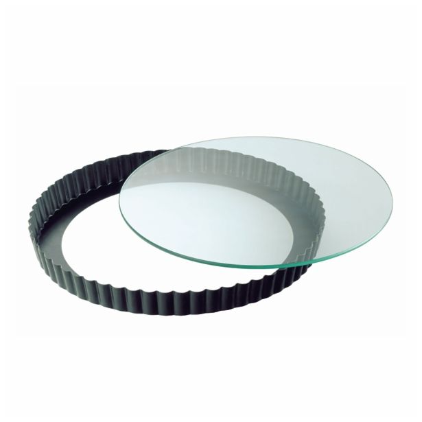 PEKAČ KAISER ZA PITO 28 CM S STEKLENIM DNOM