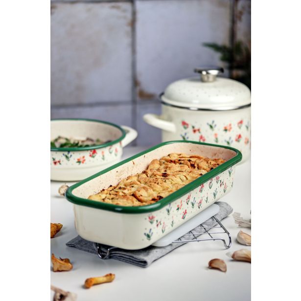 PEKAČ ZA KRUH 30 CM, CVETLIČNE RADOSTI