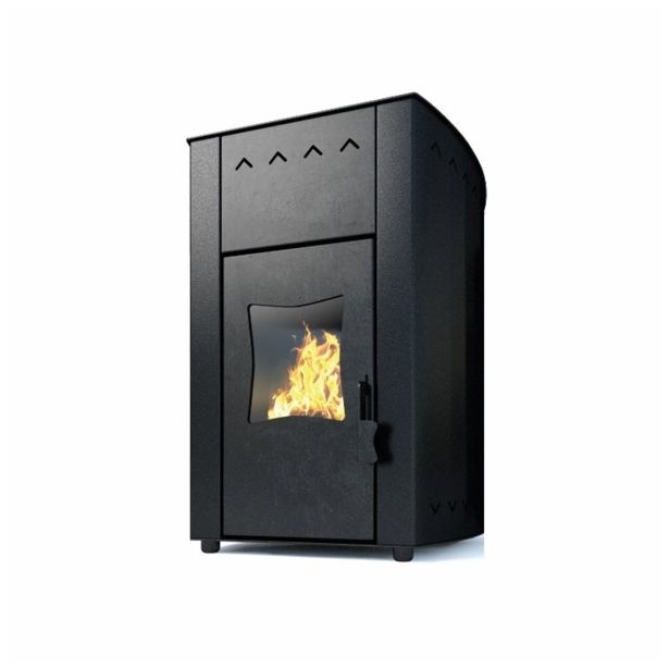 PELETNA PEČ COOLWEX CPK-W 10 ČRNA