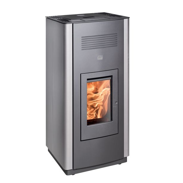 PELETNA PEČ HAAS+SOHN PELLETTO IV GRANDE 434.08 BISERNA ANTRACIT/SIVA