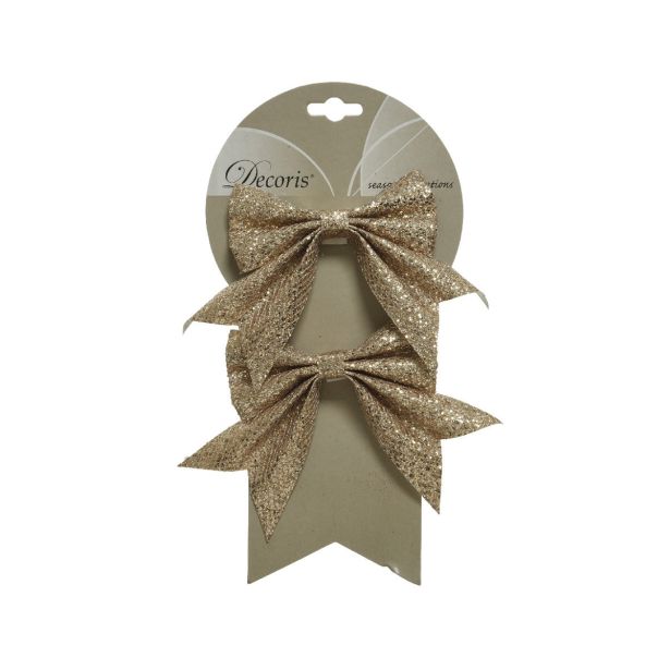 OKRASEK ZA JELKO PENTLJA 14 CM ZLATA 2/1