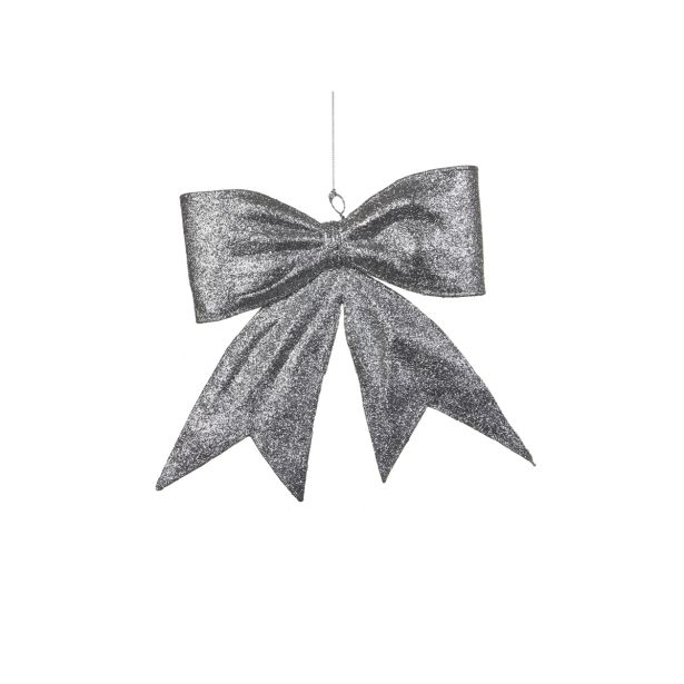 OKRASEK ZA JELKO HOUSE OF SEASONS PENTLJA SREBRNA 22 CM