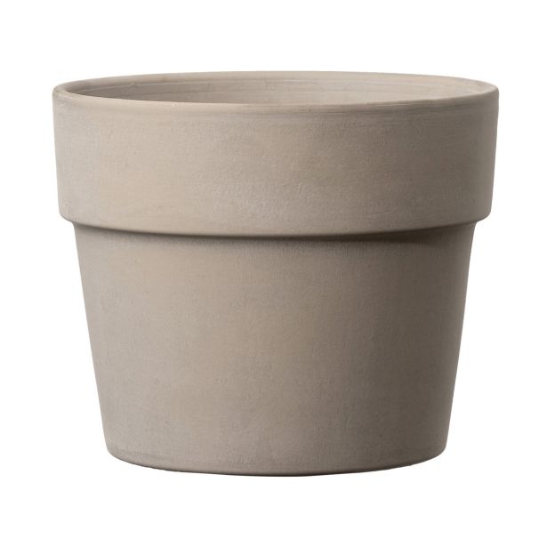 GLINENI ZUNANJI LONEC DEROMA CACHEPOT PERFETTO SIV 29 CM