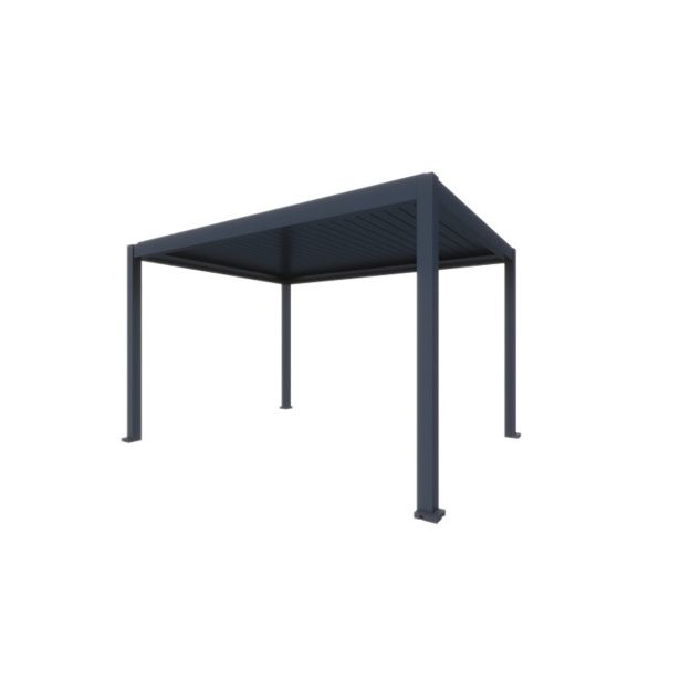 BIOKLIMATSKA PERGOLA MS VISCOM 4.03 X 3.03 M TEMNO SIVA