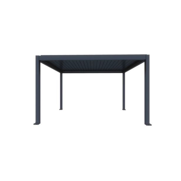 BIOKLIMATSKA PERGOLA MS VISCOM 4.03 X 3.03 M TEMNO SIVA